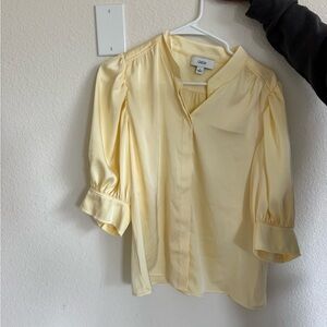 Chic Yellow Blouse
